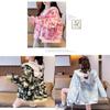 Felpa con Cappuccio e Zip Cartone Animato Hello Kitty per Donna e Uomo Abbigliamento Casual