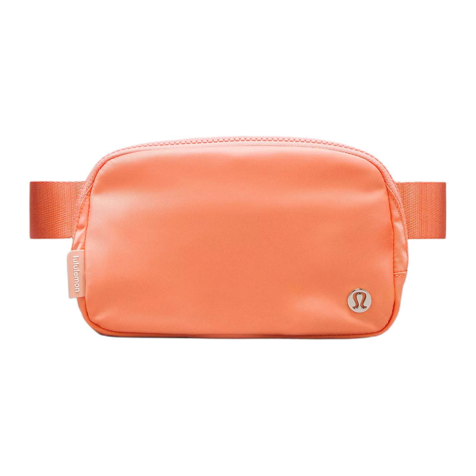 

Lululemon Everywhere 1L Multi-Functional Waterproof Nylon Waist Bag Unisex Waist Bag Coral-Orange LU9AX2S-40103 Coral Orange