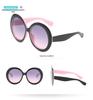 Oversized Retro Round Sunglasses for Women & Men - European & American Trendy Style (Model S8079)