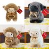 Jsqtoys Sheep Cute Plush Doll With Bow Decoration And Pp Cotton For Gift Kids