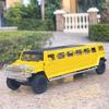 1:32 H2 Model Toys Diecast Alloy Car Rear Wheel Pull Back with Sound Light Doors Opened Miniature Vehices Boy Collecting Hobbies