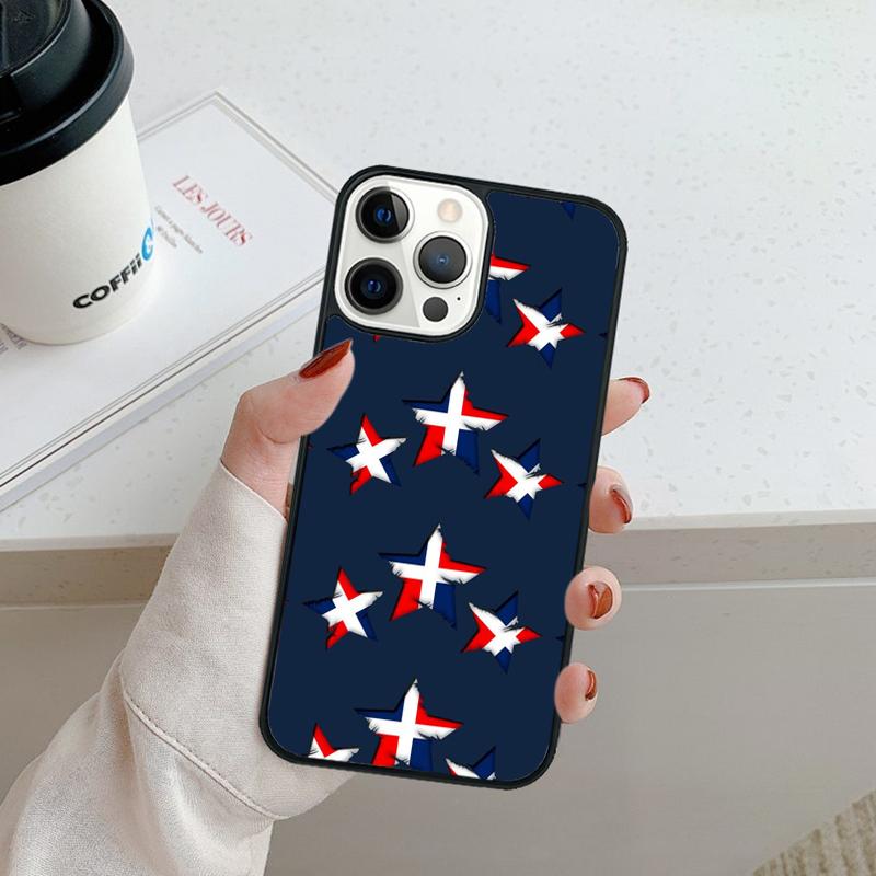 Flag of Dominican Republic Phone Case For iPhone 17 Air 16 pro max 15 14 plus 12 13 Shell Cover coque