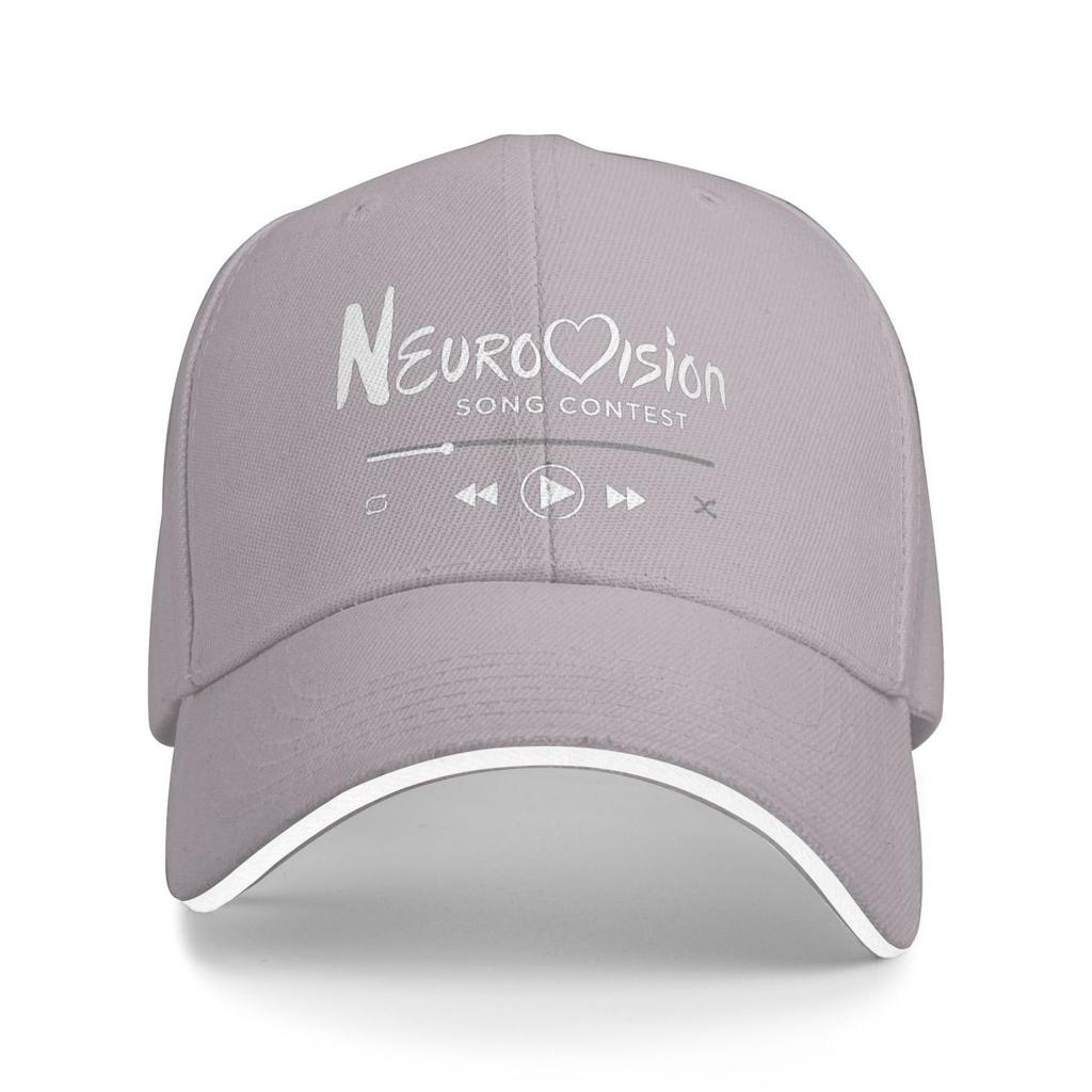 Logo Eurovize Kšiltovky Snapback Baseballové čepice Prodyšné Ležérní Casquette Venkovní Unisex