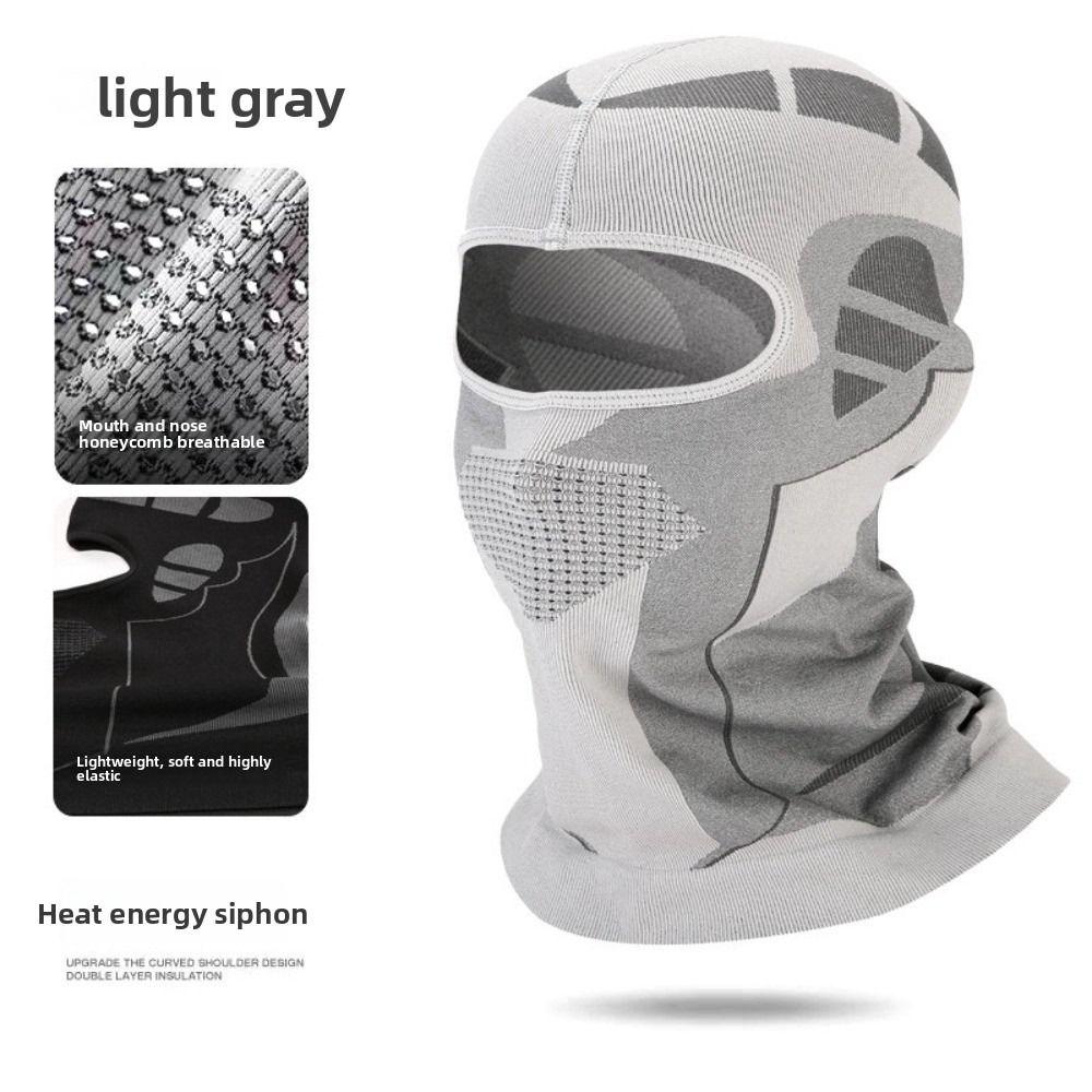Breathable Motorcycle Balaclava Face Cover High Stretchy Helmet Hood Cycling Bike Scarf  Winter Ski