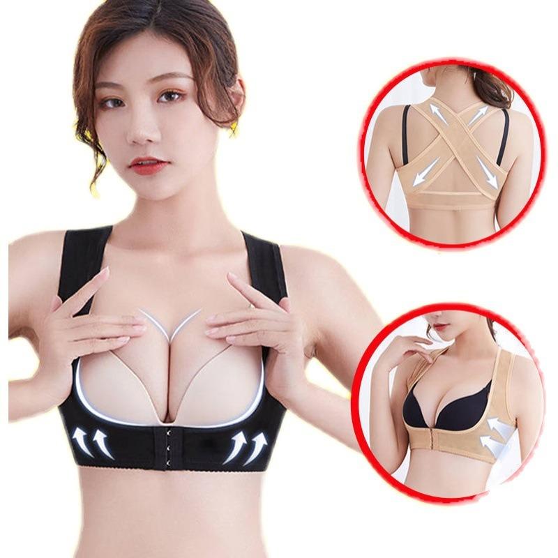 Underwear for Adults Men and Women Invisible Back X-shaped Women Belt Student Sitting Posture Women