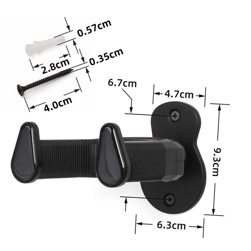 Samozamykací nástěnný držák na kytaru a ukulele