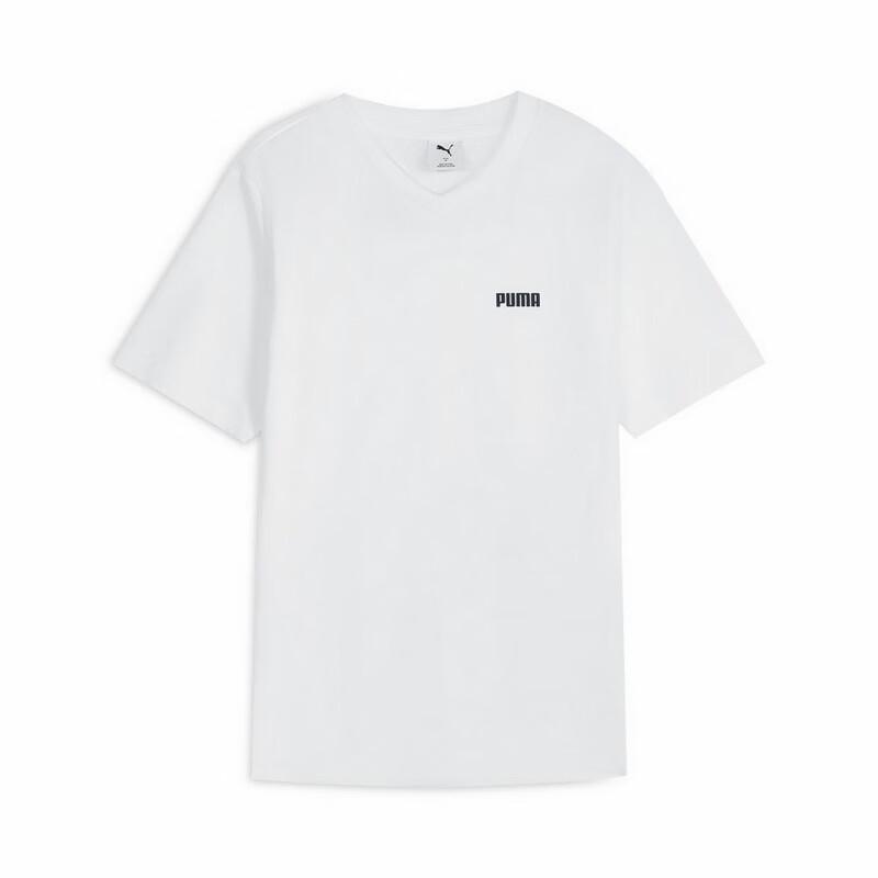 PUMA ESS Small Logo V-Neck Men s Tee XL