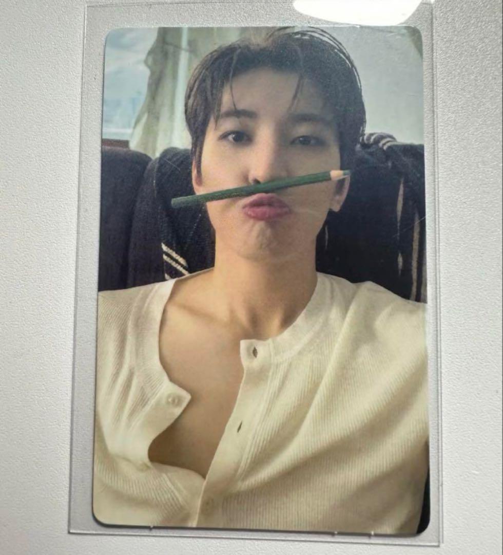 

[USED] SEVENTEEN kit spill The feels Wonwoo trading card