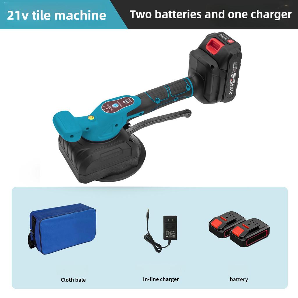 Hocheffiziente Fliesenverlegemaschine Elektrisches Haushaltsgerät Automatisches Fliesenverlegegerät Wand-Bodenfliesen Verlege Vibrationswerkzeug