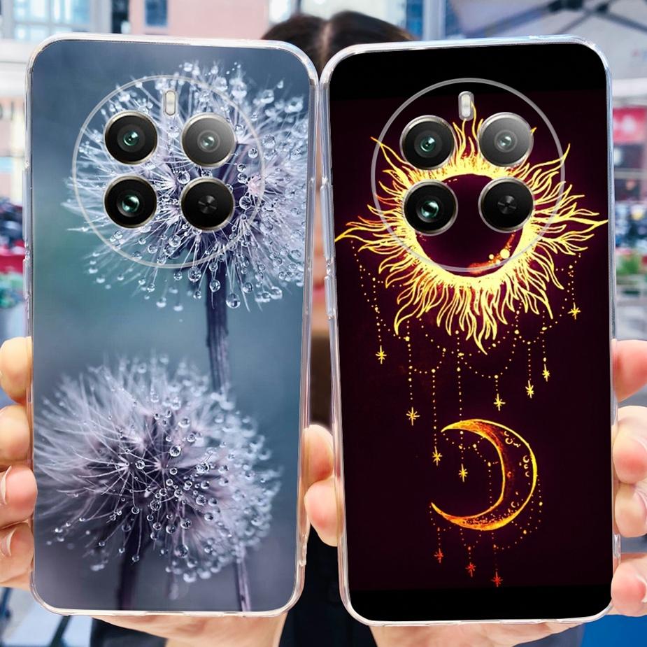 For Realme 12 Pro Plus Case New Fashion Painted Cover Clear Silicone Soft TPU Phone Case For Realme 12 Plus Realme12 Pro + Shell