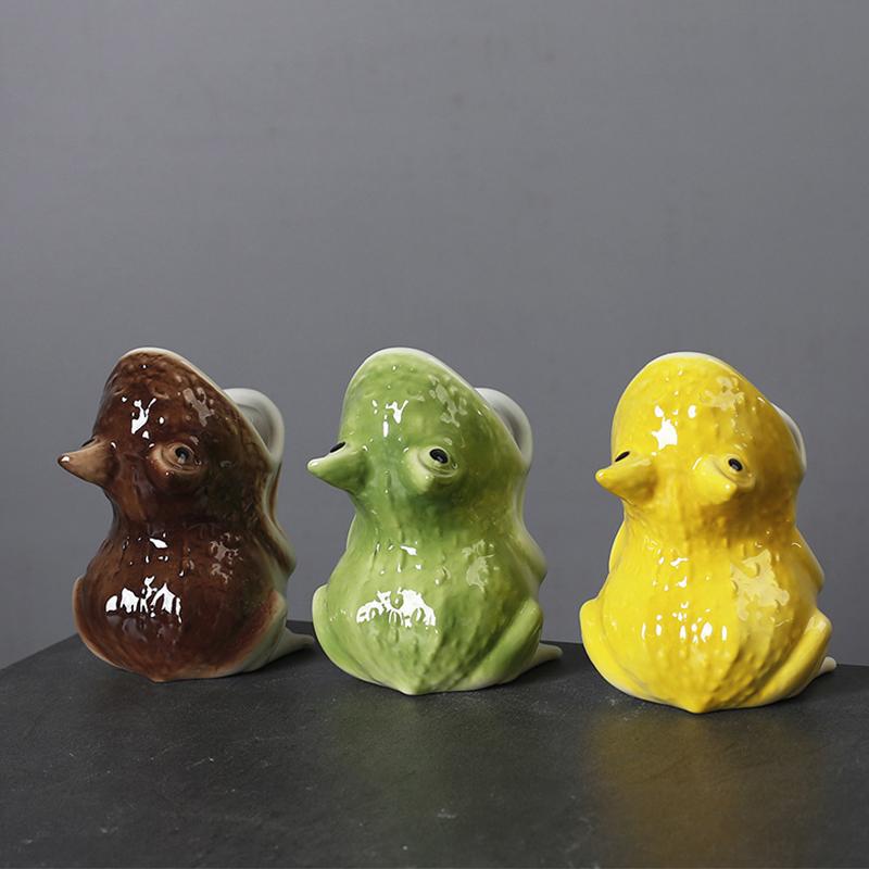 Creative Frog Flower Pot Succulent Pot Ceramic Planter Home Decor Desktop Ornament Bonsai Plant Pot Garden Decoration