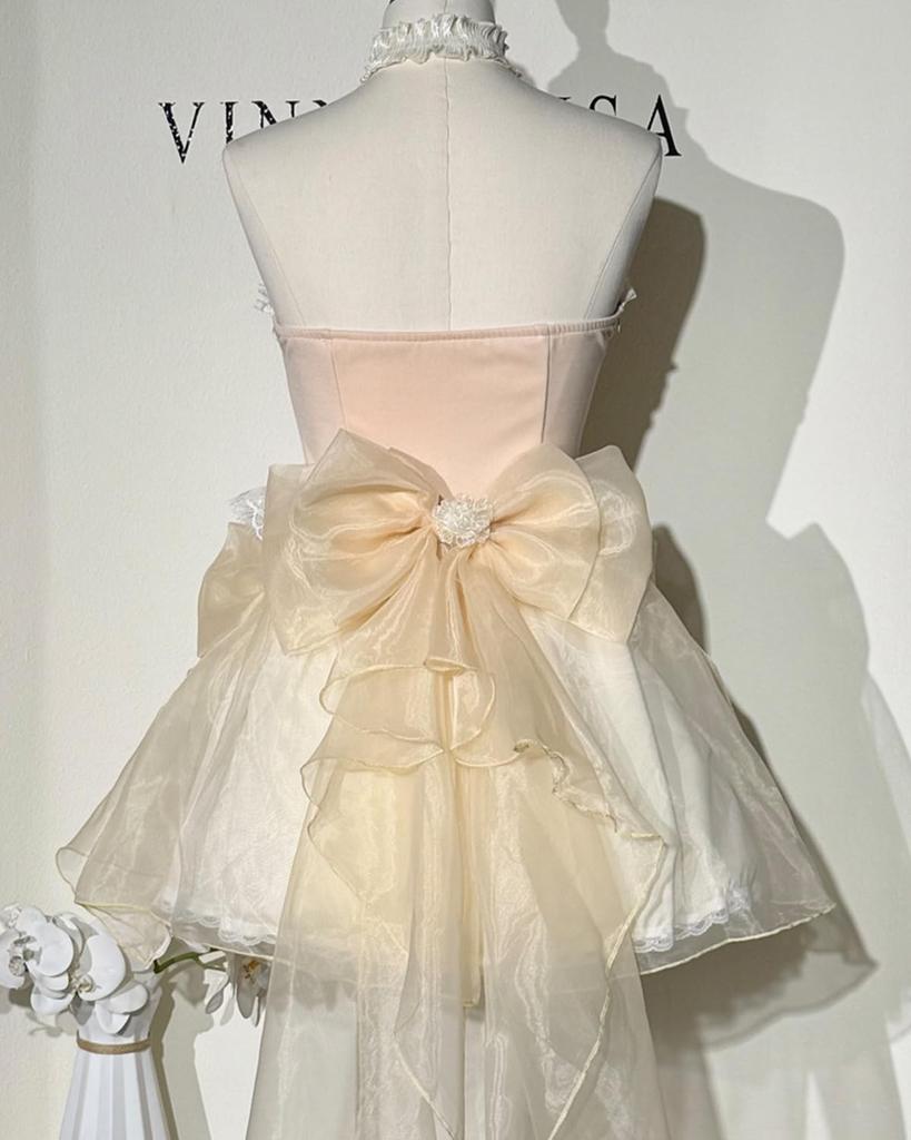 CR ROLECOS Halloween Cosplay Angel Fairy Dress, Women's Adult Costume, Cute and Sexy, Perfect for Events, Parties, and School Festivals (Size S)