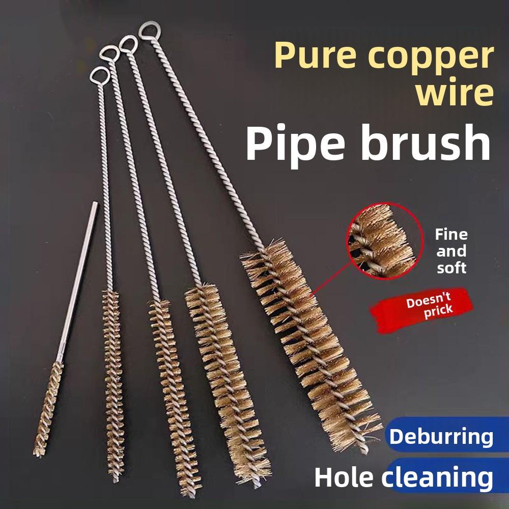 Entstaubung Kupferdraht Rohrbürste Rostentfernung Kupferdrahtbürste Tragbare Drahtbürste