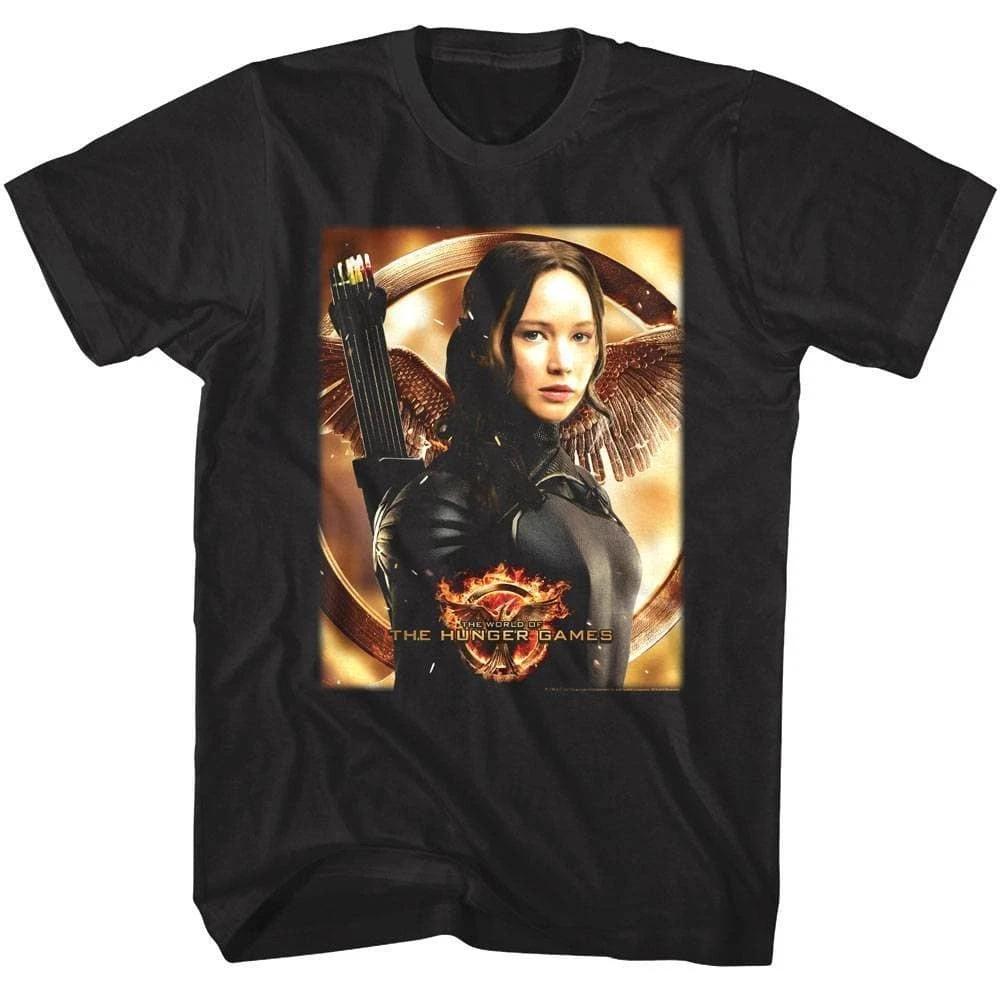 

Hunger Games The World of Katniss Men s T Shirt M