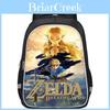 Geräumiger Rucksack im Zelda-Design für Kinder Leichte und ergonomische Schultasche