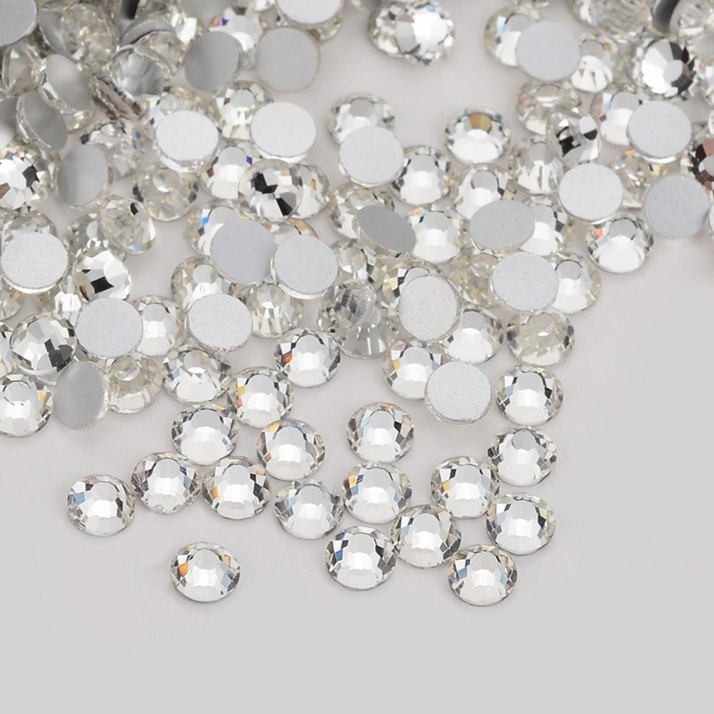 1440Pcs Crystal Flatback Rhinestones Glue On DIY Accessories New Nail Art Decorations Jewelry