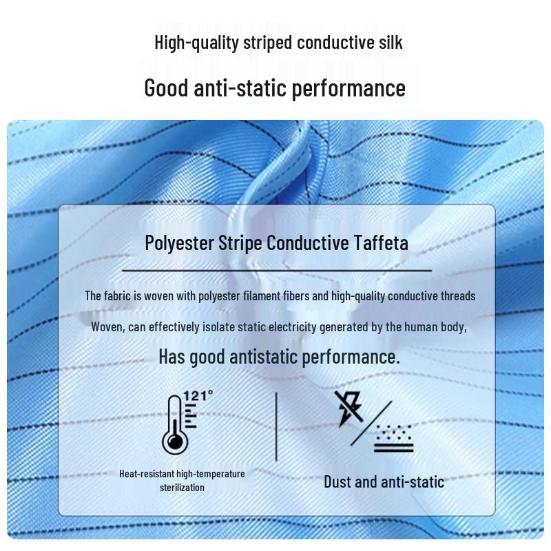 ESD Cleanroom Antistatic Apron & Sleeve Set