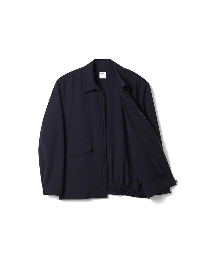 Notig Seersack Blouson Outerwear Navy_Okg1Jpjf101N1
