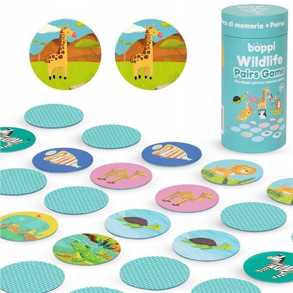 BOPPI, a memory game with wild animals