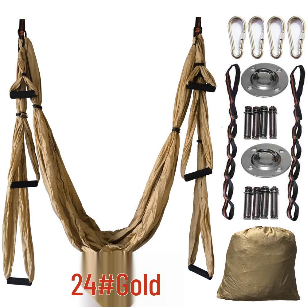 Sada hamaky pro aerial jógu: 6-úchytkový neelastický nylon pro inverzi a fitness