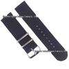 Regnbuefarget klokkereim i lerret og nylon i koreansk stil (18/20/22/24 mm) for Apple Watch