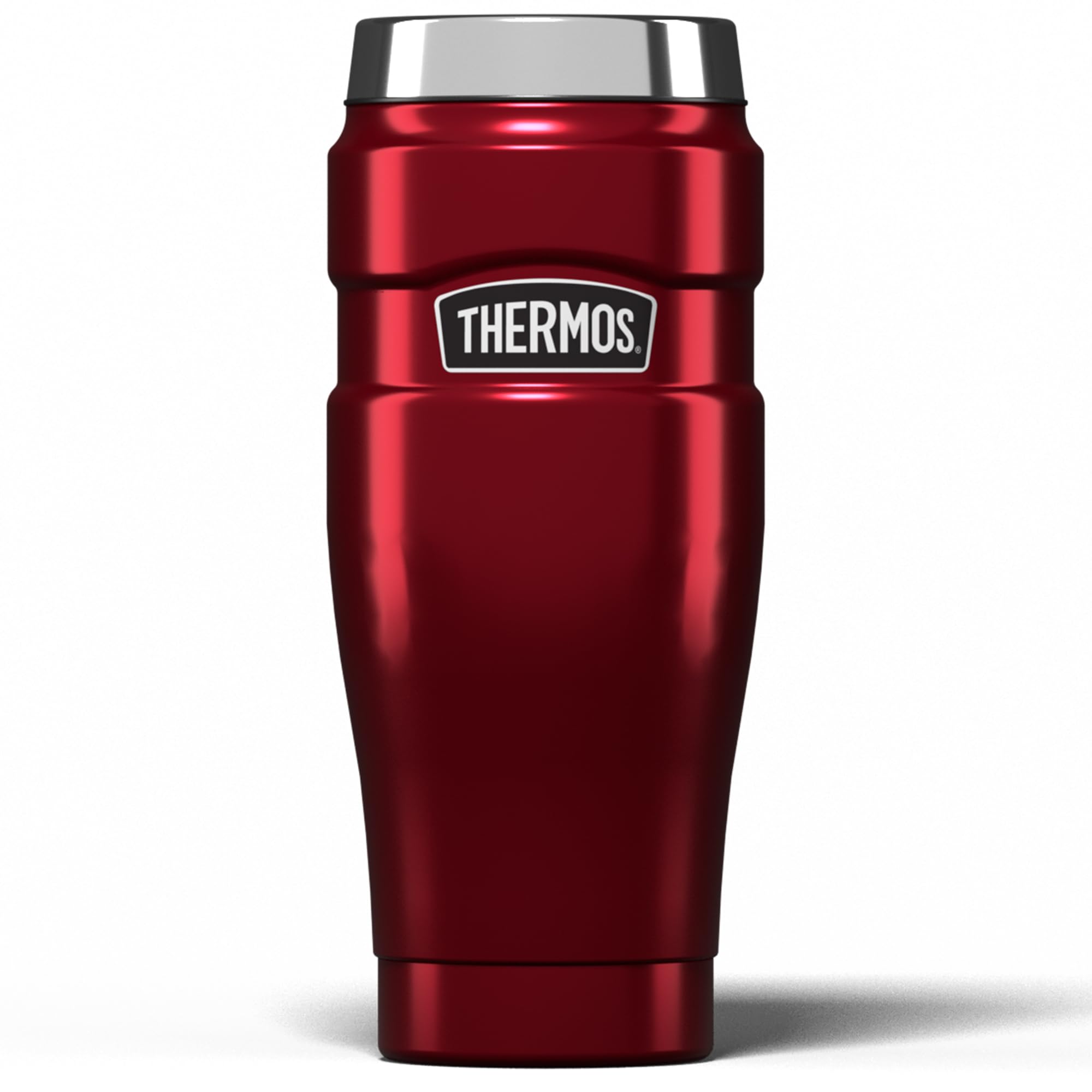 Thermos Stainless King Travel Tumbler Red 470ml (Cranberry Red) -