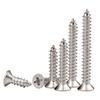 Yigu 304 Stainless Steel Phillips Flat Head Self-Tapping Screws M1-M2.5