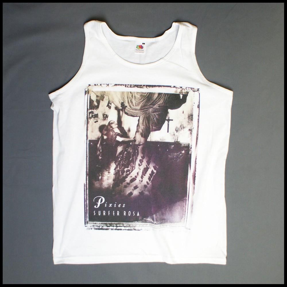 

Pixies Indie Alternative Punk Rock T-SHIRT vest top unisex white S-4XL S