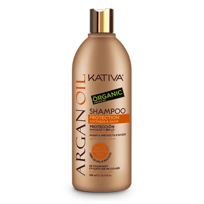 

Kativa Argan Oil Shampoo Protection Softness & Shine 500ml