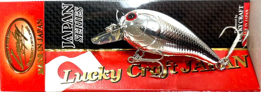 

LUCKY CRAFT Baby Crank 45SR Fishing Lure Crankbait (7074 Chrome) 45SR