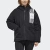 Adidas Originals Down Puffer Windproof Warm Sports Hooded Down Jacket Winter Women Jacket Black GL6411