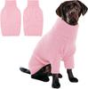 Extra Large High Neck Knitted Dog Sweater with Legs for Autumn/Winter (4XL-5XL)