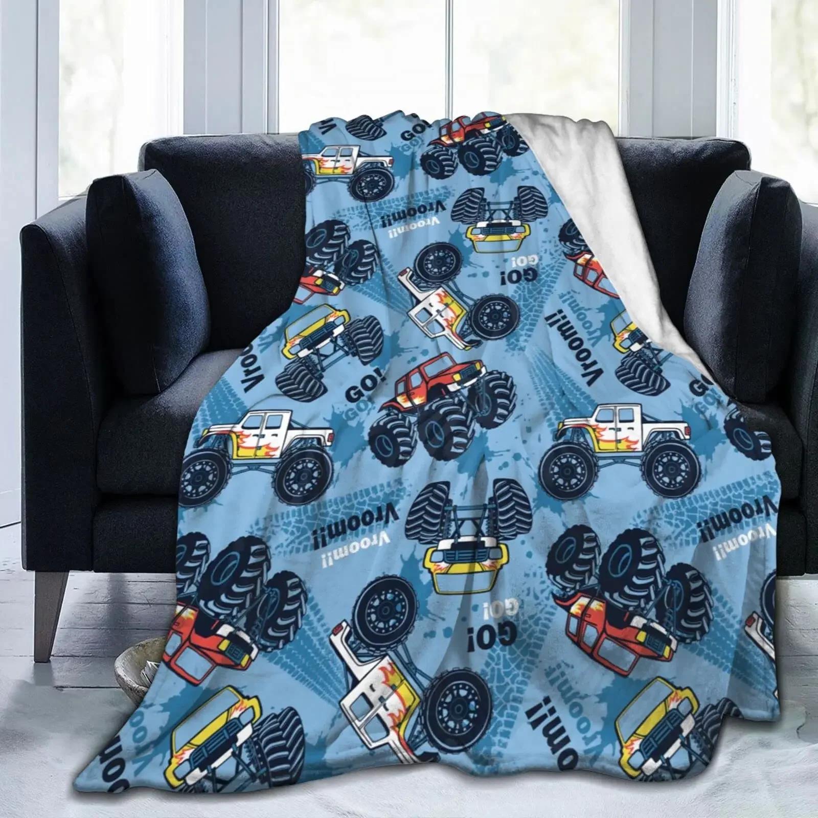 Blue Monster Truck Sega Karikatūras Automašīnas