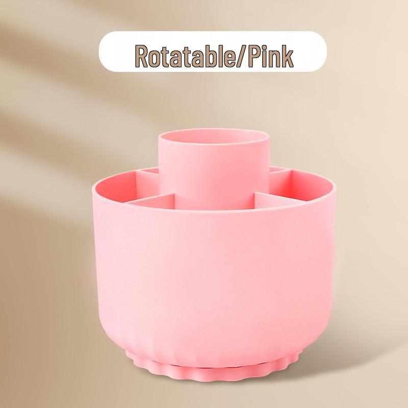 

Rotating 5-Grid Pen Holder: Large Capacity Stationery Organizer for Primary School Students