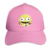 Smiling Friends Logo  Baseball Cap Sun Hat Hip Hop Big Size Hat Custom Caps Girl Unisexs