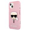 Karl Lagerfeld Klhcp13Skhtuglp Iphone13 Mini 5,4 Różowy/Pink Hardcase Glitter Karl`s Head