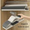 Seamless Non-Slip Clothes Hanger with Thickened Shoulders and No Bag Marks for Home Use