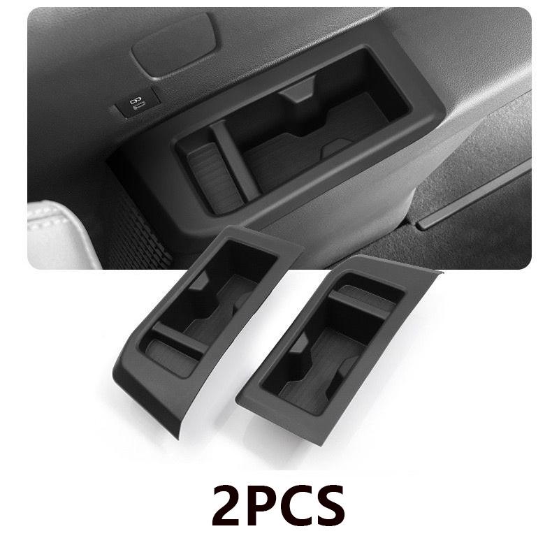 For Toyota Land Cruiser Prado J250 2024+ Car Storage Box Door Armrest Center Console Silicone Storage Box Pad Auto Accessories