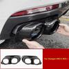 For Changan UNI-K UNIK + Car Styling Tail Throat Cover Exhaust Pipe Trim Protector Decoration Accessories Exterior Sticker
