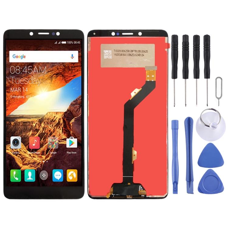 

TFT ЖК-экран для Tecno Spark Youth KA6 с дигитайзером в полной сборке (черный)