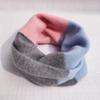 Windproof Infinity Scarf Splicing Color Loop Neck Gaiter Soft Neck Collar  Autumn Winter