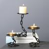 1Pc Butterfly Iron Chain Candlestick Chain Candle Holder Table Decorations Home Furnishing