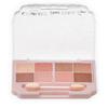 Canmake Petit Palette Eyes S02 Macaron Candy Glitter Eyeshadow Palette Sheer Finish Double-Ended Applicator