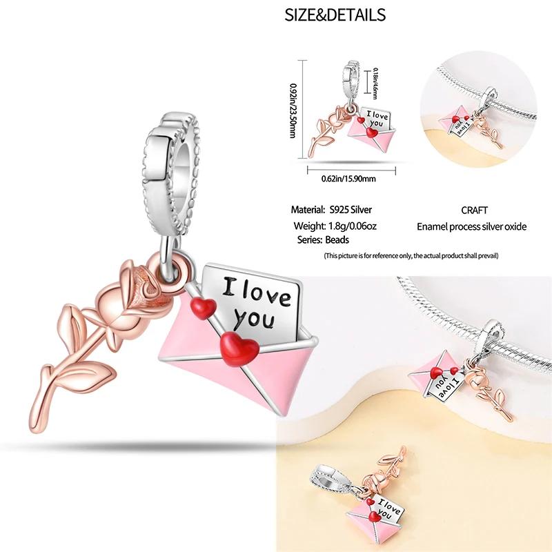 New In Charms Copper Beads Pendant Boys Girls Sparkling Zircon For Original Bracelets Fine Jewelry Gift