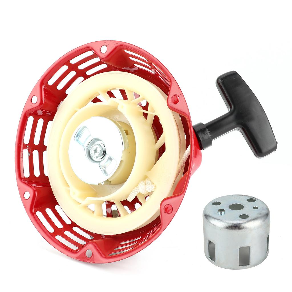 Pull Starter Gasoline Engine 2‑3KW Generator Plate with Drum 168mm Rebound Garden Supplies