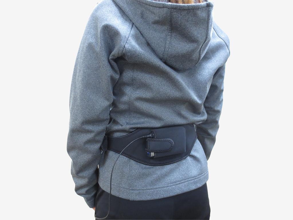 Audio Nexus Wireless Microphone Belt Instructor Pouch for Professional Compatible with Panasonic TOA and JVC For Fitness and Sports (BG-WP03GR) Use.