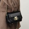 Genuine Leather Women's Bag Versatile Classic Chain Bag New Single Shoulder Crossbody Bag