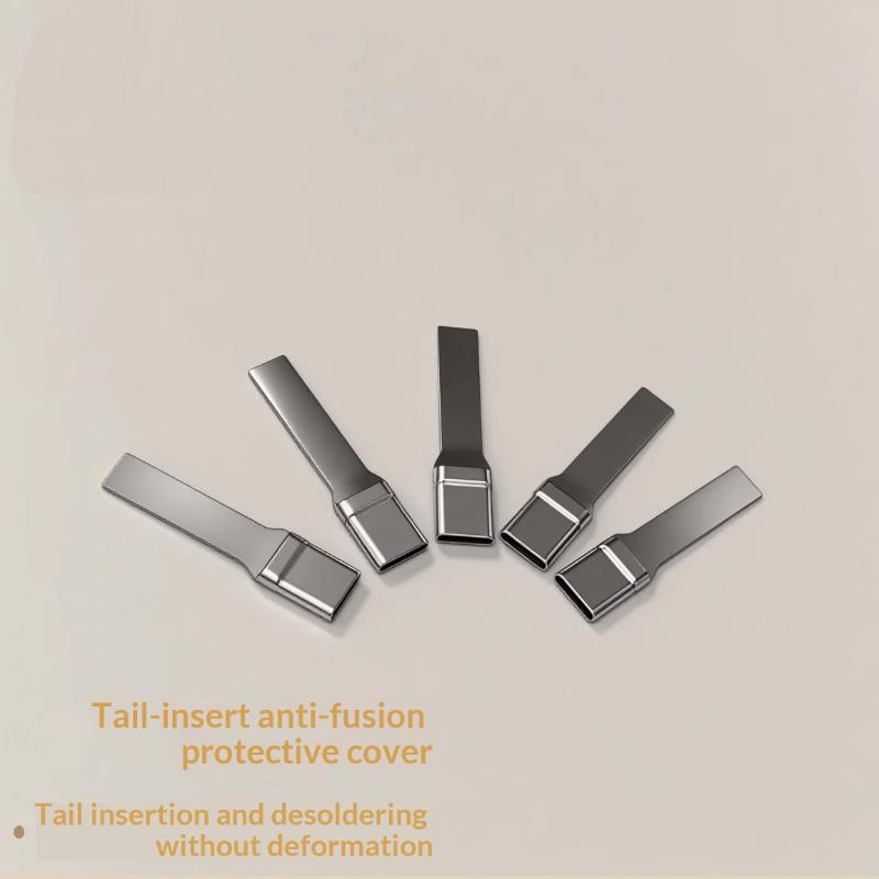 

5 Pcs Type-C Port Desoldering Rear Connector Protection Tool Rear Connector Anti-Melting Protective Cover For Mobile Phone