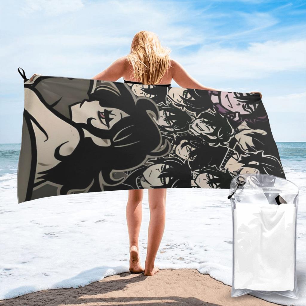 Ashley And Andrew The Coffin Of Andy And Leyley Beach Towel Soft Microfiber Quick Dry Absorbent Quick Towels For Swimming
