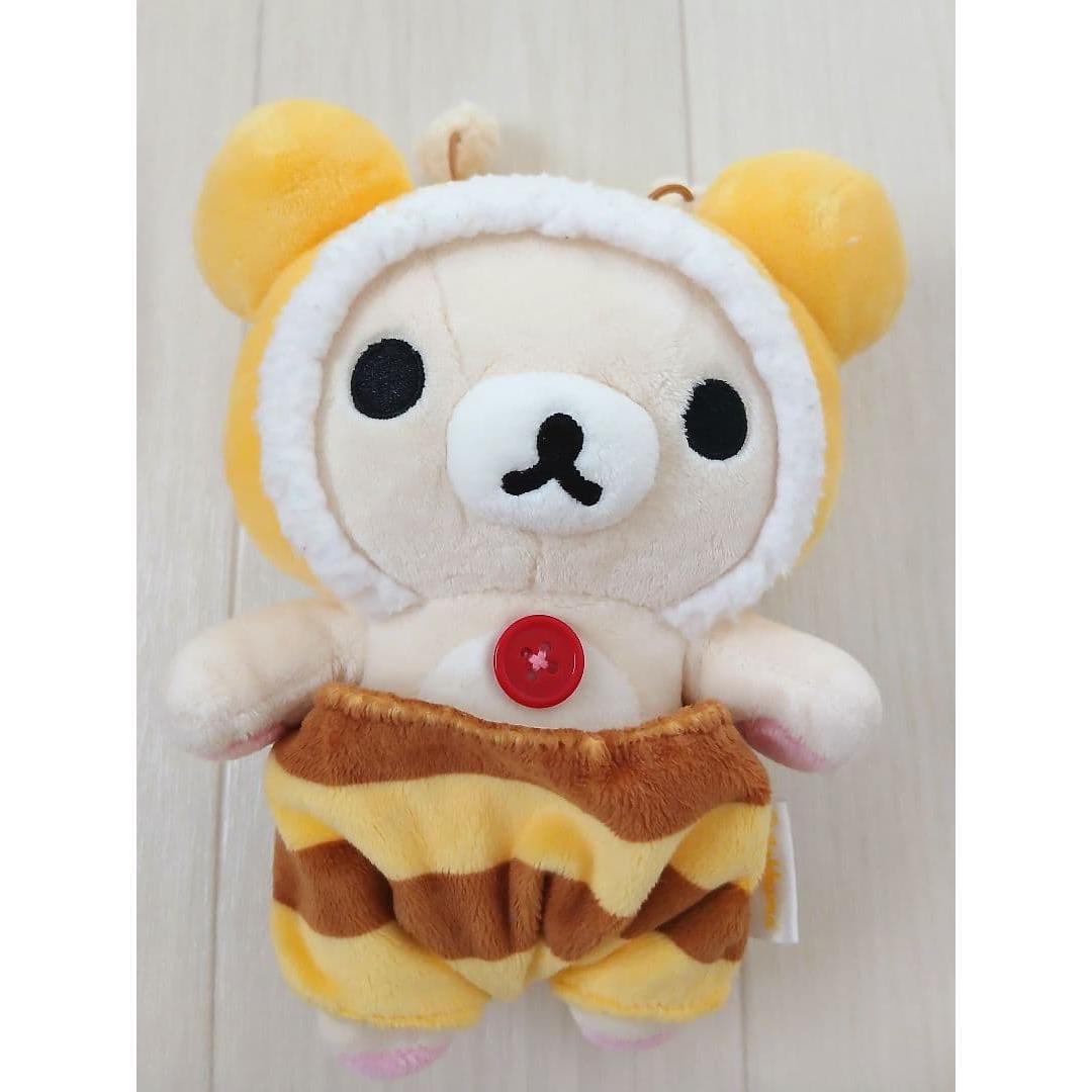 Korilakkuma Hachi Kigurumi Plush Toy Approx. 17cm